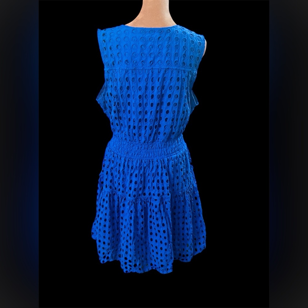 XL Vera Wang Smocked Short Dress - Picture 7 of 13